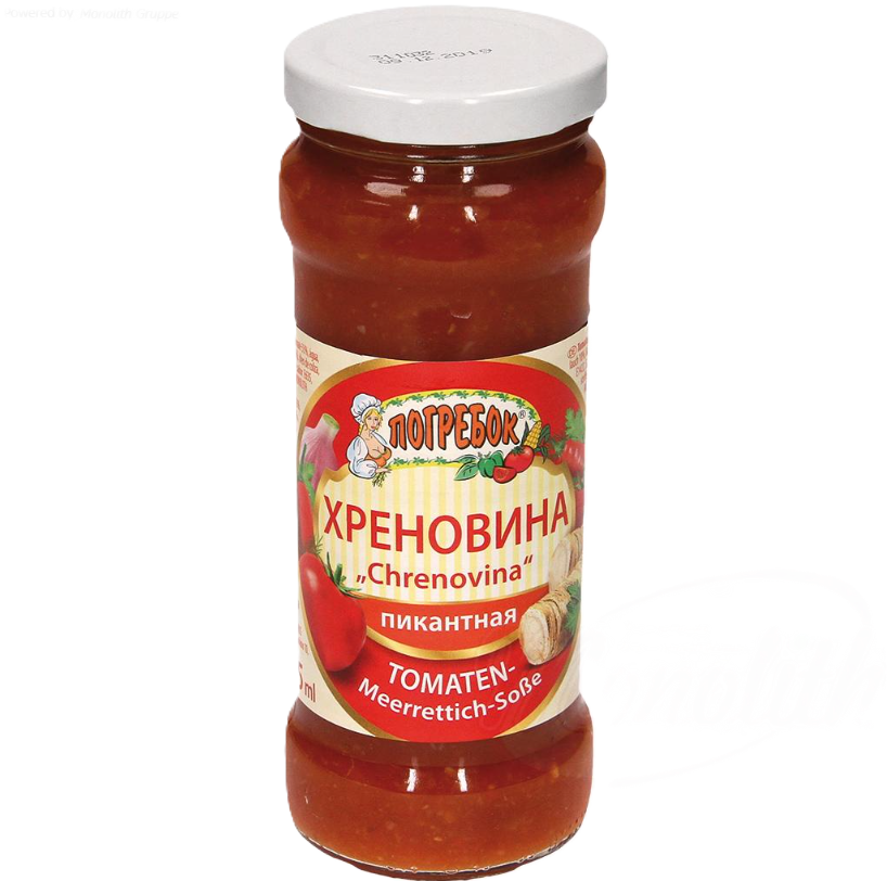 POGREBOK - Hete saus "Hrenovina" 295ml.