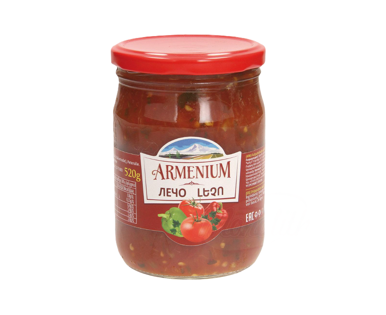 Armenium - Tomatenbereiding met paprika Letscho 460g.