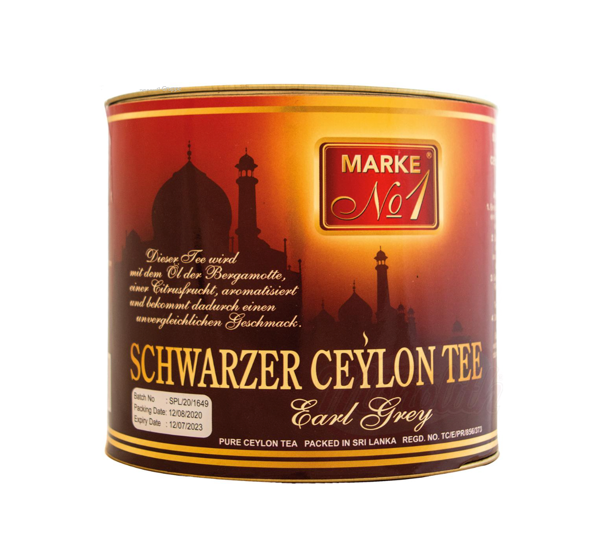 Marke Nr.1 - Thee met Ceylon-smaak 200g.