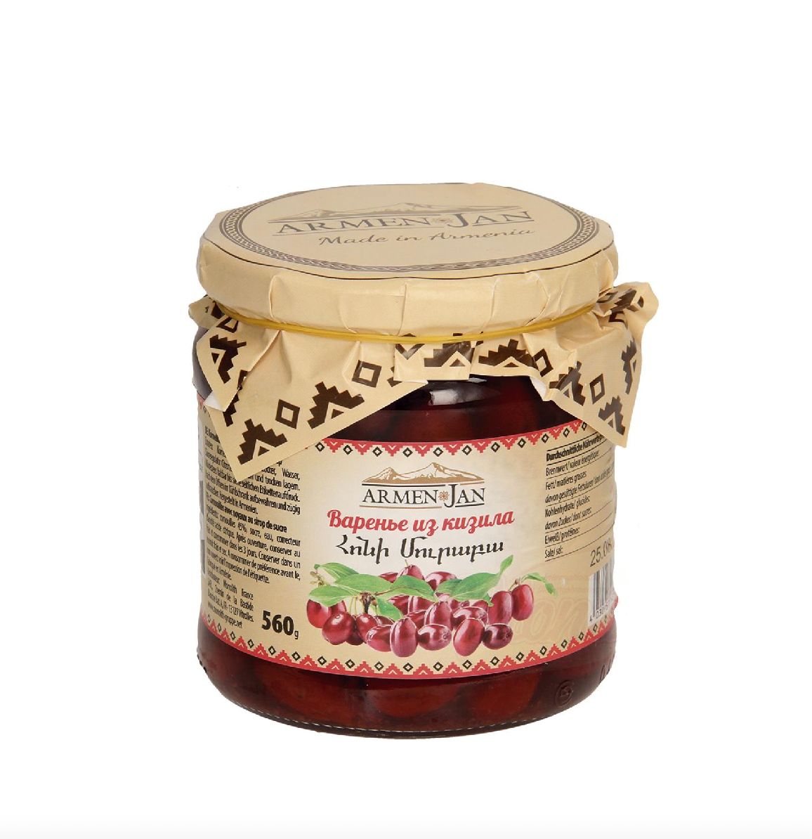 Armenjan - Kornoelje jam 560g