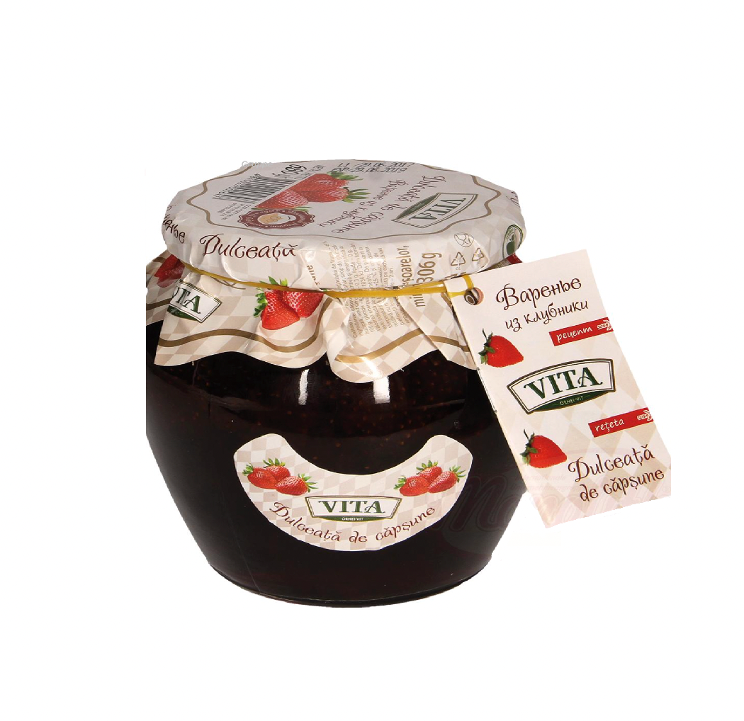 Vita - Aardbeienjam 680g