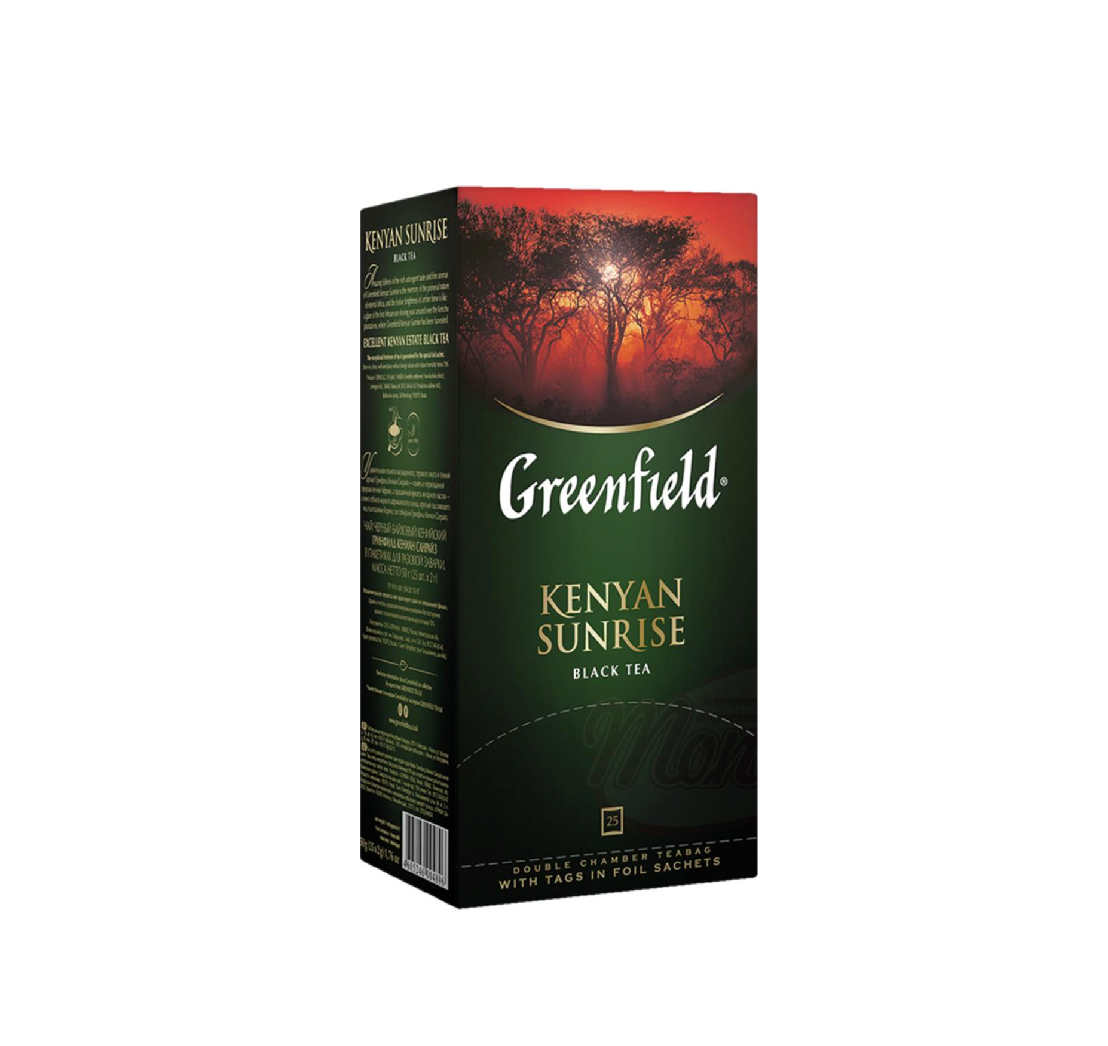 Greenfield - Zwarte thee "Greenfield Kenyan Sunrise" 50g