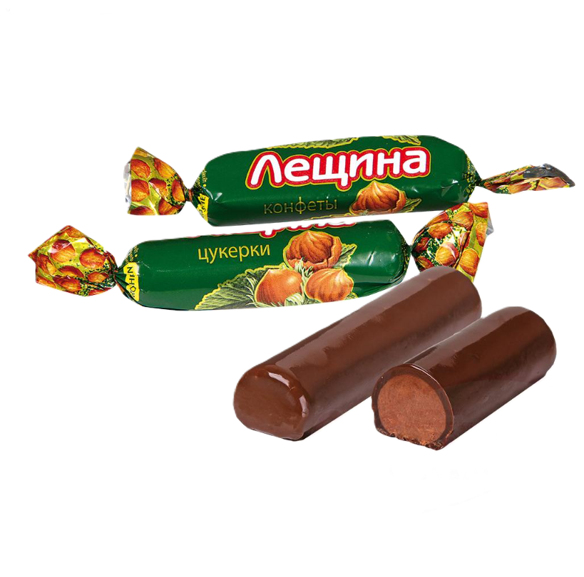 LESCHINA - Chocolade snoepjes "Hazel Roshen" 100g.