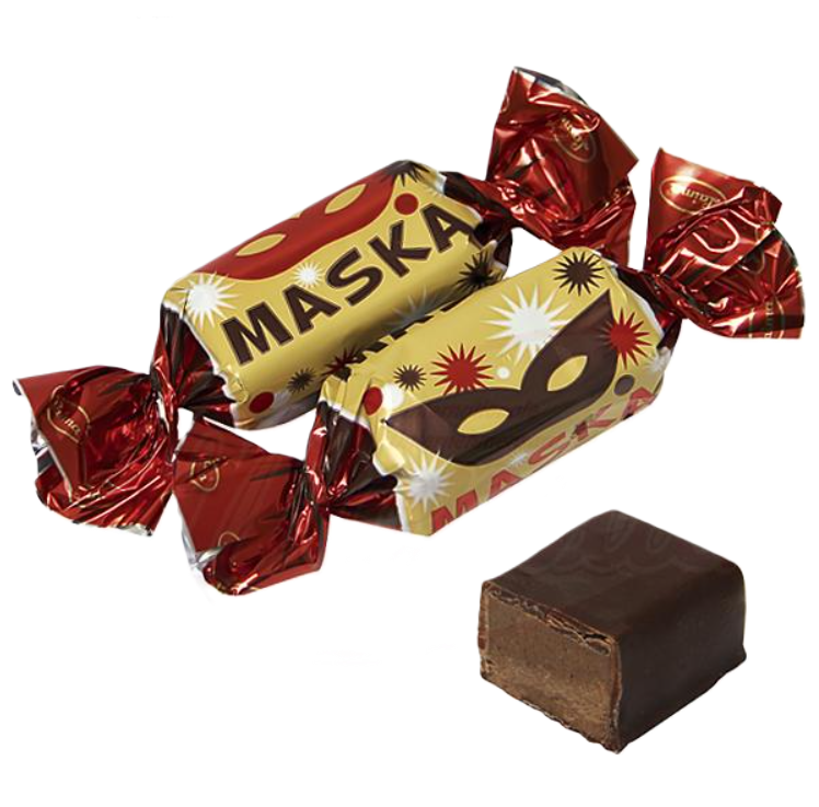 Laima - Chocolade "Masker" 100g.