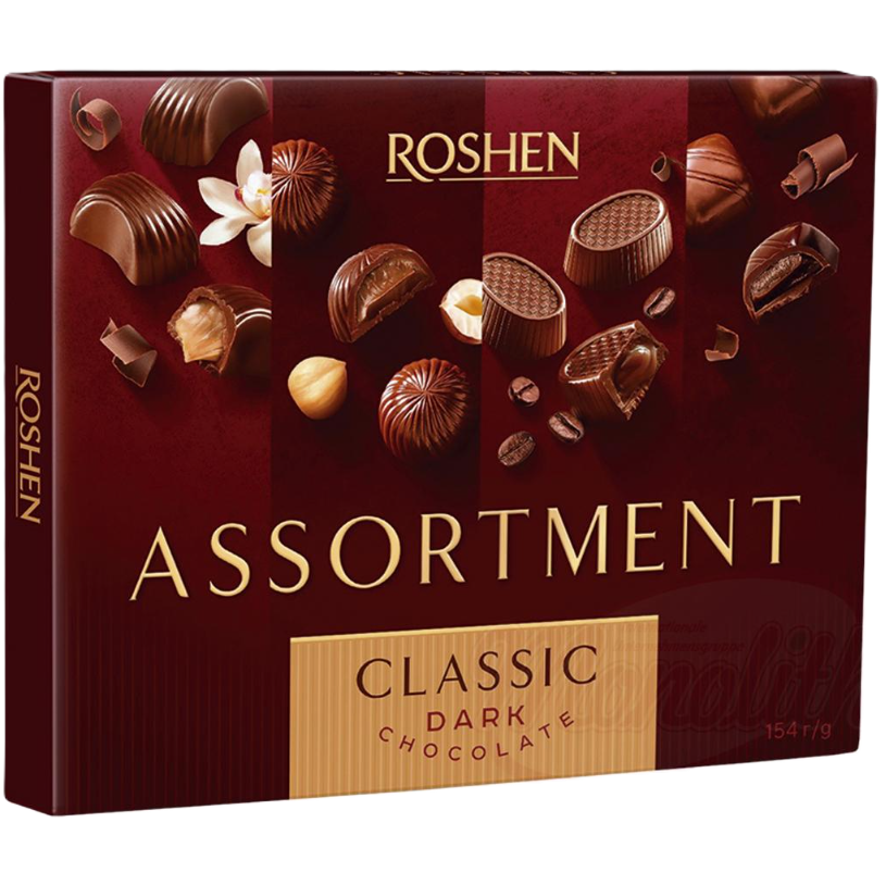 ROSHEN - "Assortment Classic" Assortiment pralines met diverse vullingen 154g.