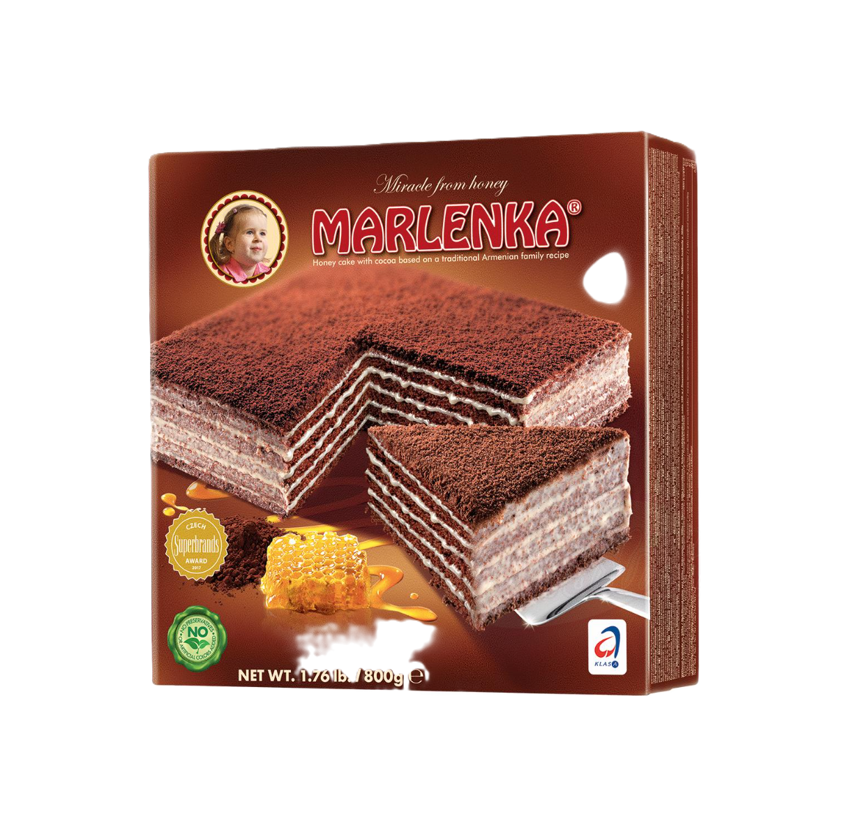 Marlenka - Cacaomelkcake "Marlenka" 800g.