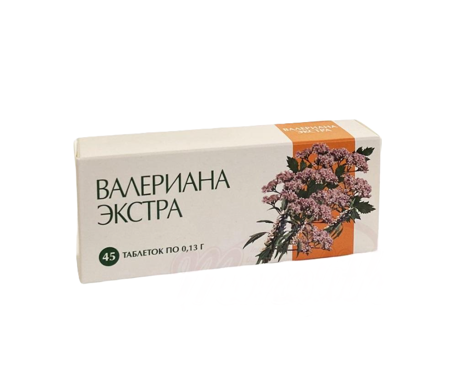 Voedingssupplement "Valeriaan Extra" 45 tabletten.