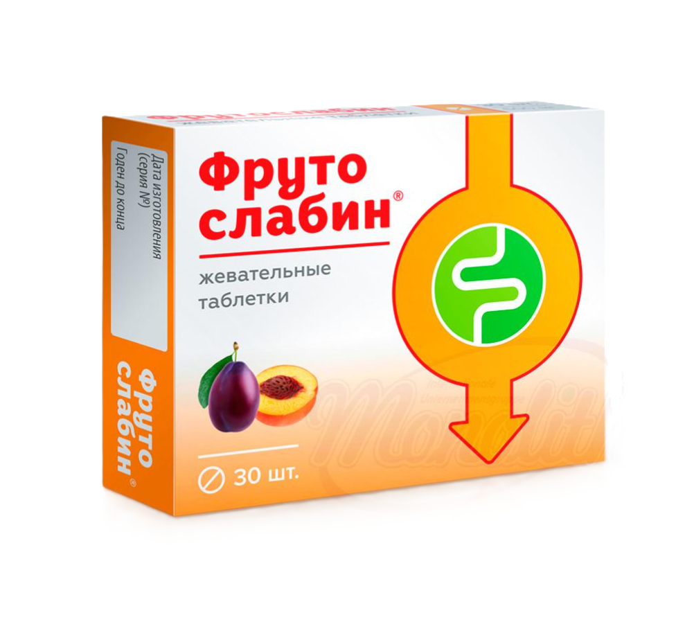 Voedingssupplement "Frutoslabin" 30 tabletten 18g.