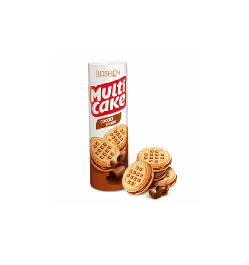 ROSHEN - Koekjes met melk/cacao crème 180g.