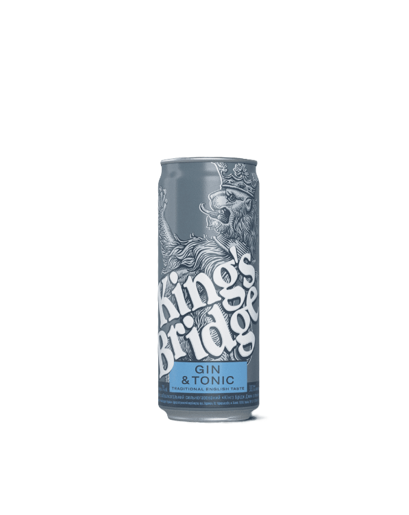 KINGS BRIDGE - Gin & Tonic 7% Alc. 330ml.