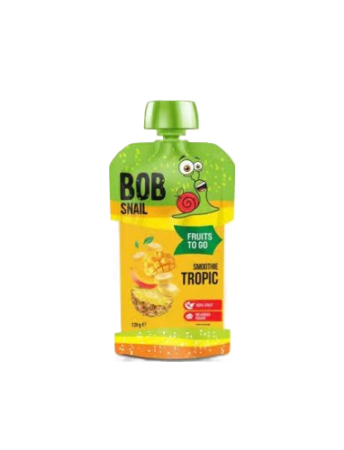 Bob Snail - Smoothie banaan-ananas-mango 120g.