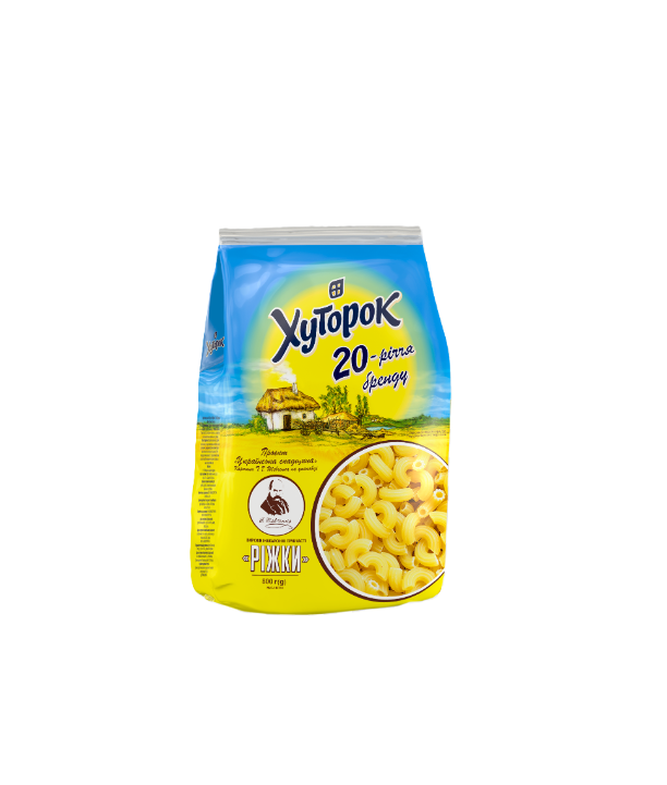 Hutorok - Pasta product "Rigki" 400g.