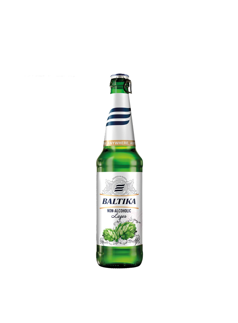 Baltika - Alcoholvrije pils Alc. 0,5% 450ml.