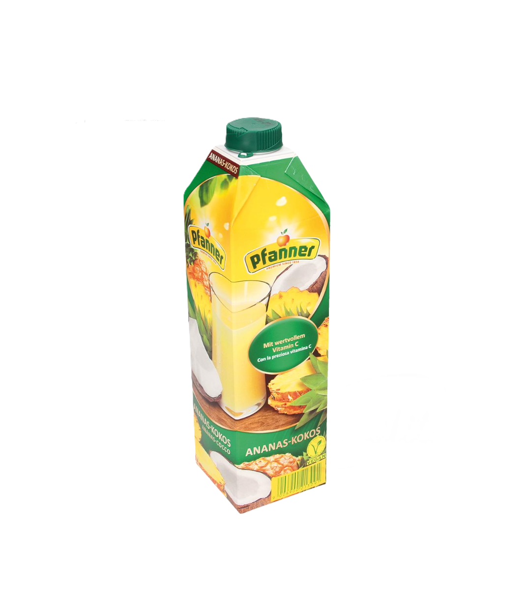 Pfanner - Ananas en kokos sap 1L.