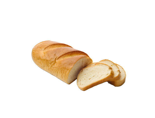 Wit brood Baton.