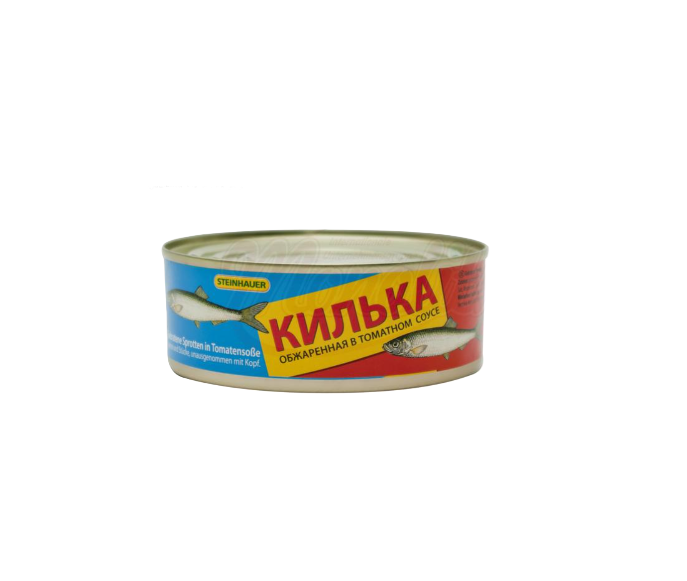 Steinhauer - Gebakken ansjovis in tomatensaus.