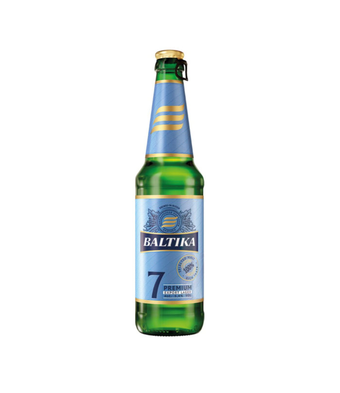 Bier "Baltika Premium nr. 7", 5,4% alc. 470ml.