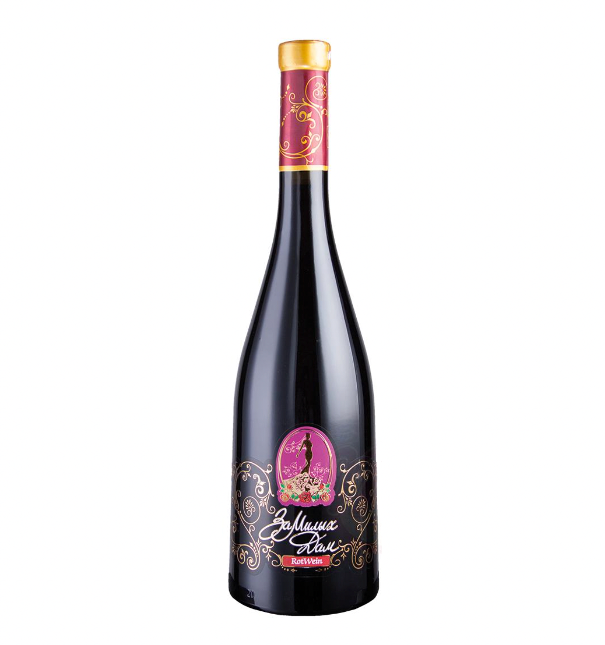 Rode wijn "For Lovely Ladies" zoet 13% alc. 750ml.