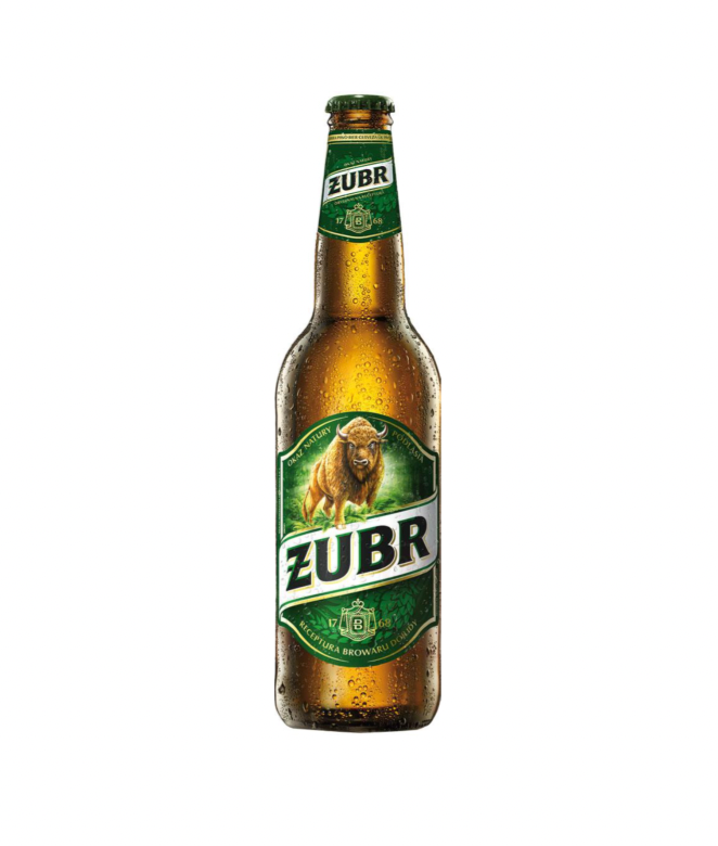Bier "Zubr" 6% alc. 500ml.